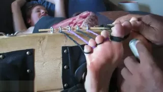 Toetied Tickling