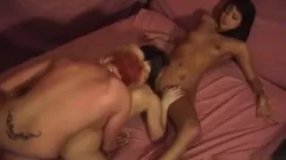 Girls on Girls - Home made - Two Horny milfs giving a younge