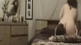 Amateur, Brunette, Paar, Russisch, Vrouw