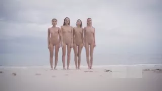 4 Nude Beach Nymphs