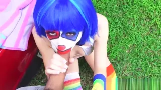 Hot blonde babe Mikayla Mico having hardcore outdoor sex