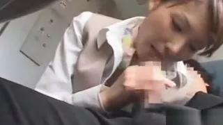 Room service blowjob on Train -01