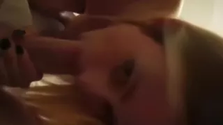 Unreal Sexy Blonde from Whore.Today Made Me Cum In Her Mouth