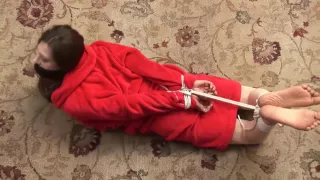 Aunt Hogtied & Double Gagged