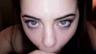 Daddy Teaches Daughter To Blowjob Roleplay