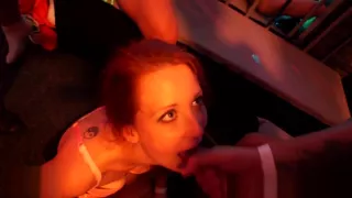 Glam skank blow and fuck