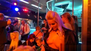 Glam group babes ride