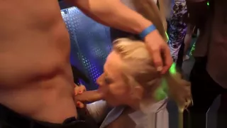 Shower party babes ride