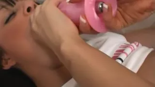 katie kay toys with friend