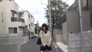 Japanese hottie has toy
