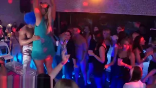 Cfnm blowjob slut banged