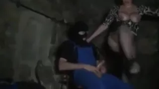 French Whore Fucked In a Cave