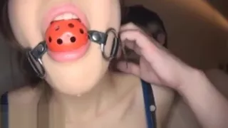 Japanese beauty with sexy dress gets fucked