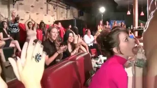 Pretty Blonde Makes the Stripper Cum All Over Her