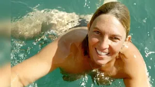 Lani took a pil in Ibiza