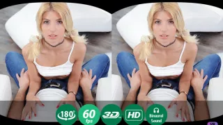 Katti Gold in Dude Fixes Blonde Pussy On A Chair - TMWVRNET