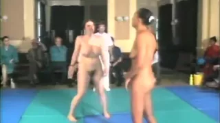 Nude Wrestling.