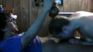 coworkers girlfriend  comes over again while hes at work