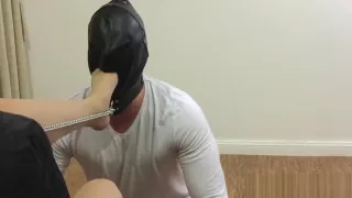 Slave worships my nylon feet Little Foot Princess