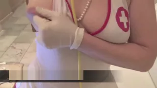Angel Exhib Horny Nurse French Milf Masturbate