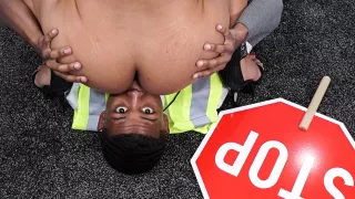 Rose Monroe & Lil D. in Crossing Guard Fucks a Big Butt - AssParade