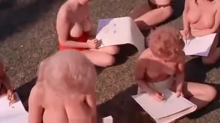 Horny Teens Doing a Hot Workout (1960s Vintage)