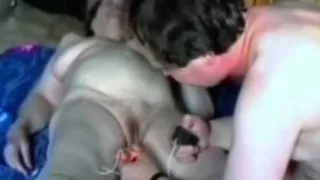 Ugly old slut having fun eith younger neighbor