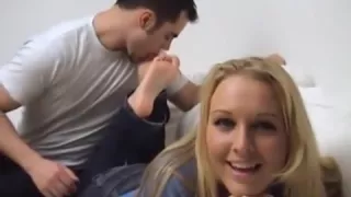 foot fetish blonde
