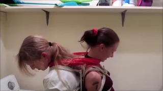 Silly Time in the Laundry Room