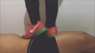 trample sneakers nike girl