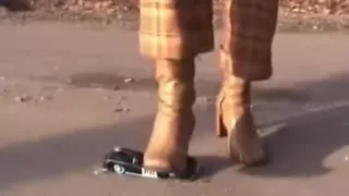 Multiple Toycars Crushed