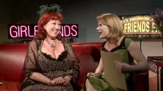 Madison Young,Annie Sprinkle in BTS - Lesbian Sex Education - Female Ejaculation - GirlfriendsFilms