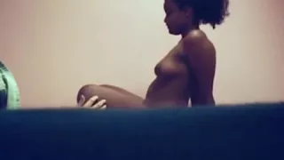 Hot babe from Ethiopia fucked in hidden cam by a tourist