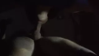 face fuck til i cum in the caravan