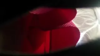 Sainha Rosa Calcinha Enfiada