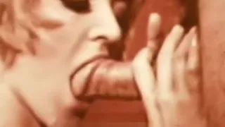 Hot Lady Sucks Lover's Dick (1960s Vintage)