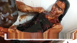 WET Not to Wear (Wetlook Girl), for Chocolate Topping (Messy Girl)