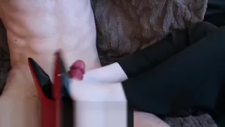 Louboutin So Kate Shoejob And Shoeplay