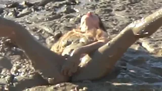 masturbation in the mud