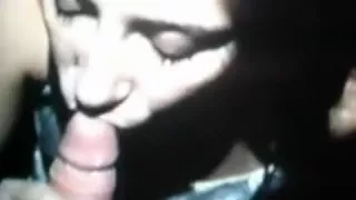 Girl enjoying what she does best