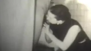 Black and White Vintage Swingers in A Bathroom