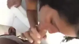 Two Brazilian girls in the tub, fuck Mike and suck Tony