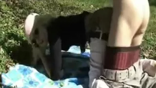 Geile Blonde-Fick auf dem Parkplatz