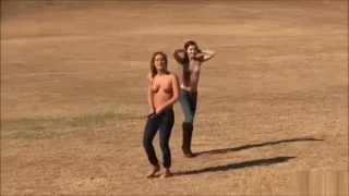 Cute Lesbians Make Out And Expose Their Tits For The Camera