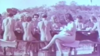 Outdoor Nudists Enjoying Naked Lifestyle (1950s Vintage)
