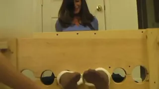 Liz first time tickle for milf