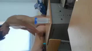 High school students making love in the classroom