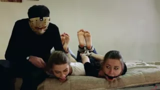 Russian gagged ticklish