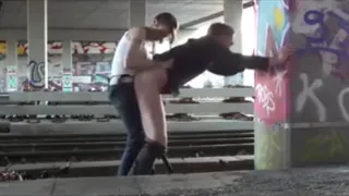 Girlfriend Strapon In Public-sweetchee