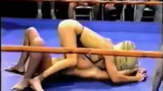 topless ring wrestling
